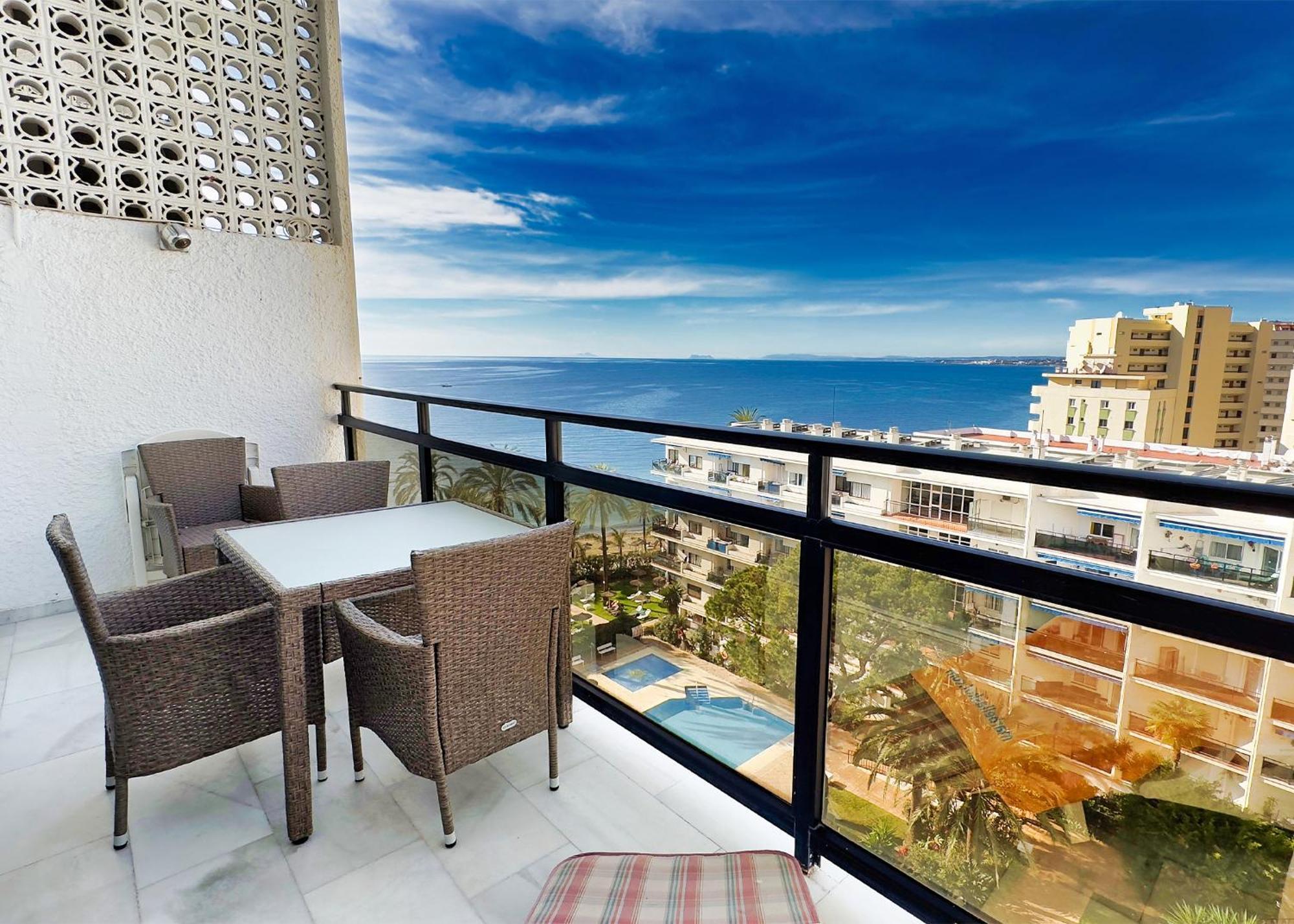 Skol 508 West Facing Duplex Apartment With Amazing Sea Views Marbella Esterno foto